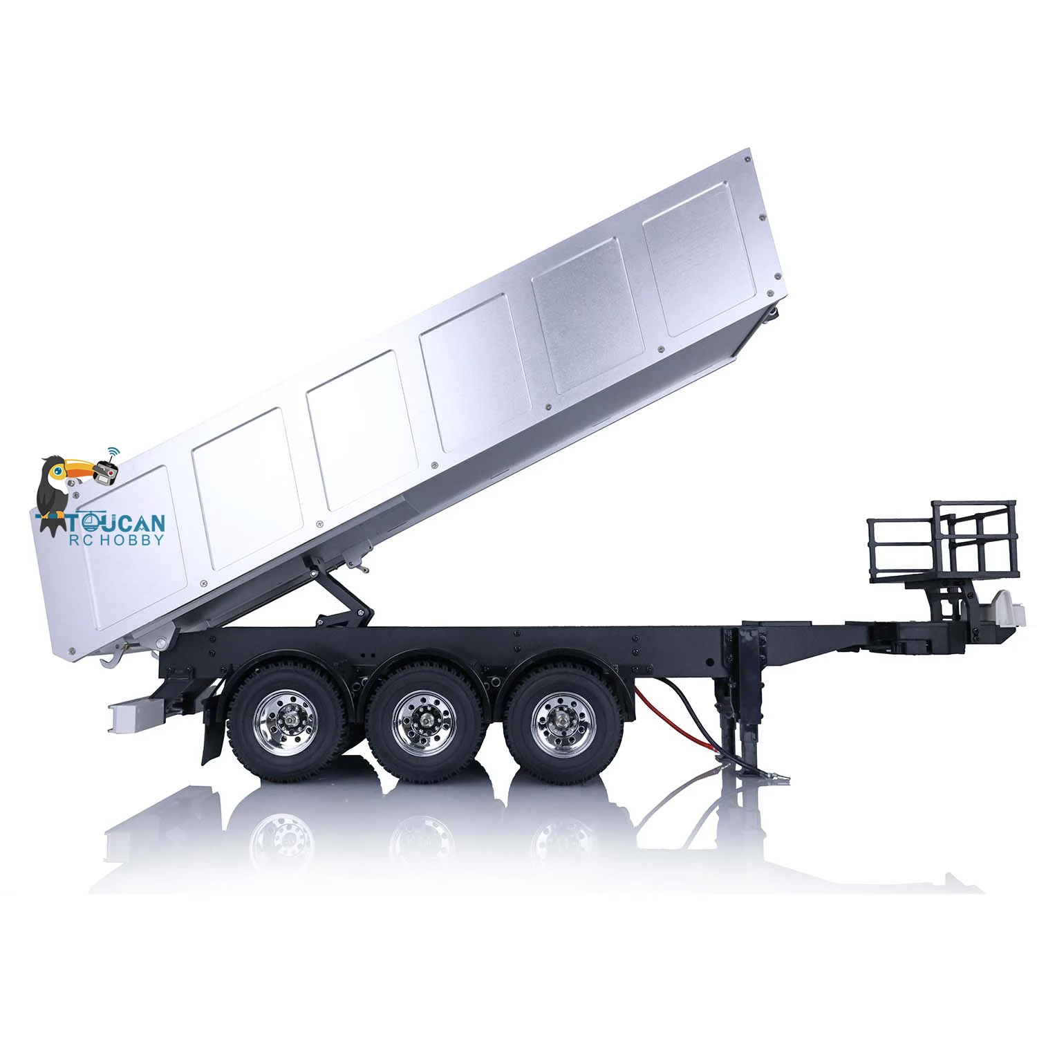 

Toucan 1/14 RC Tipper Mechanism Dump Lorry Tractor Trailer KIT Model Toys With Motor W/O Servo ESC Toys TH01029-SMT9