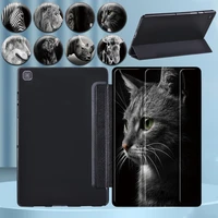 tablet case for samsung galaxy tab a7 10 4 2020 t500 t505 pu leather tri fold protective sleeve for tab a 10 1 2019 t510 t515