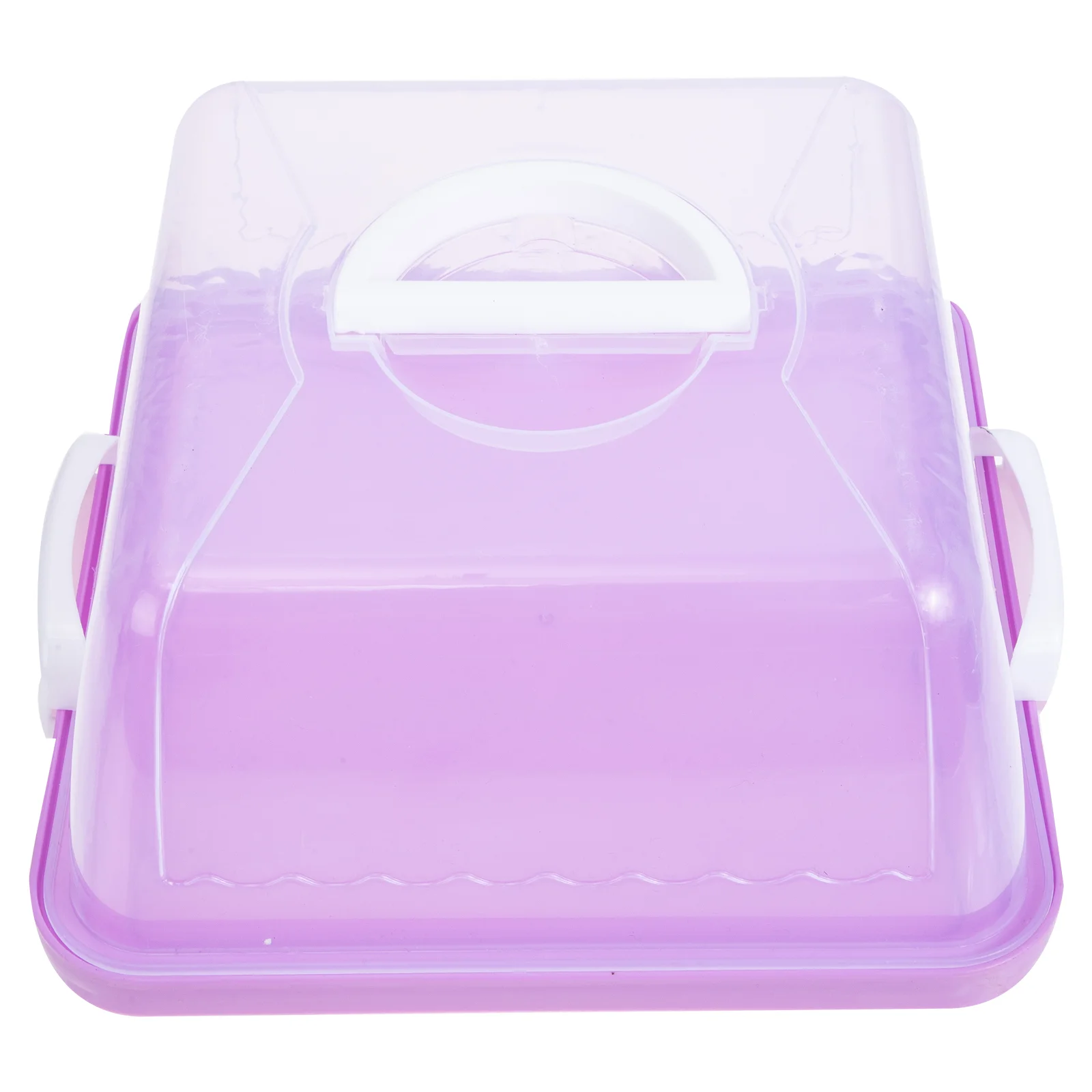 

Cake Server with Lid Portable Cake Container Cake Packing Box Transparent Cake Container for Display Cake Shop Camping