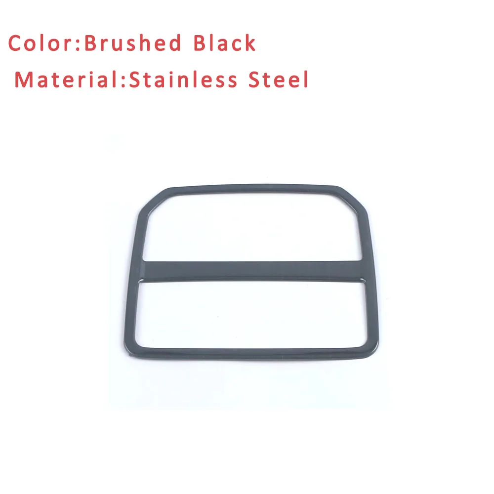 

Внутренняя задняя розетка кондиционера автомобиля, накладка для Volkswagen VW Tiguan L 2022 2023 2024, аксессуары из АБС-пластика/нержавеющей стали, 1 шт.