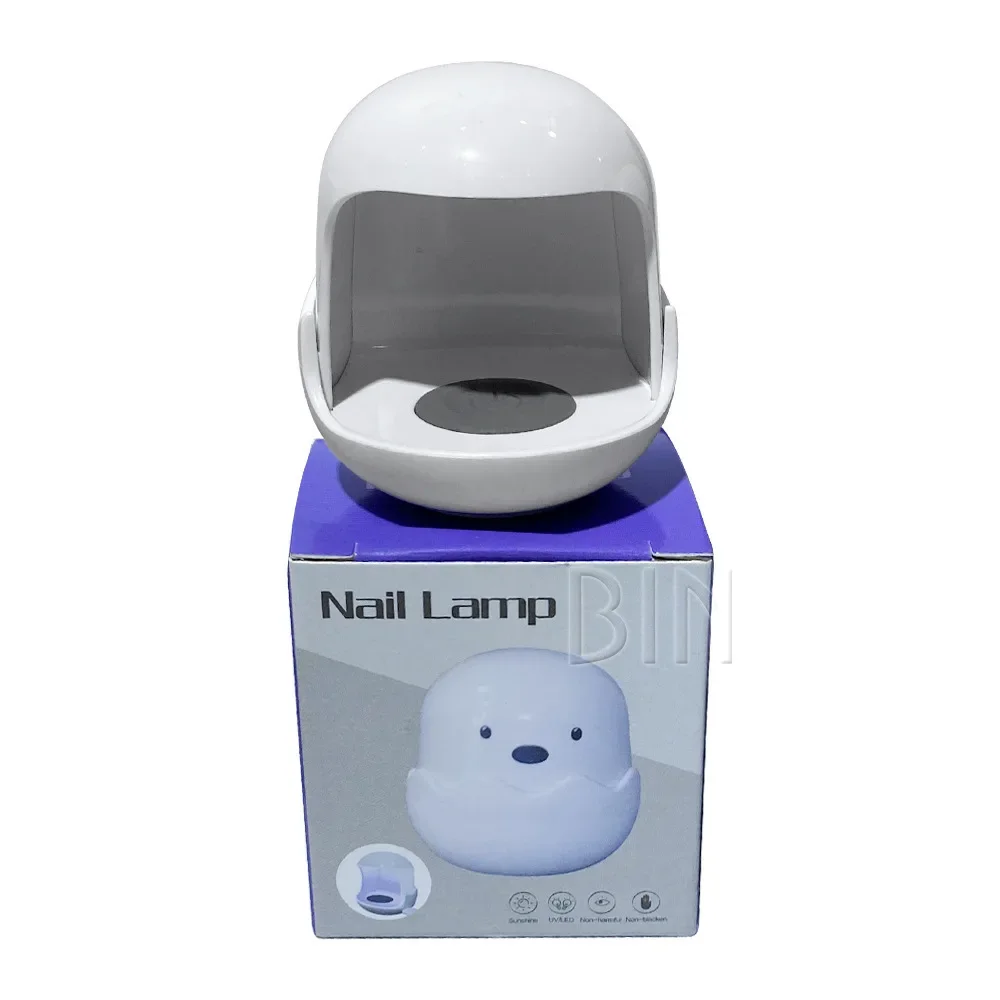Портативная мини-лампа для дизайна ногтей 6 Вт УФ-светодиодная лампа фототерапии