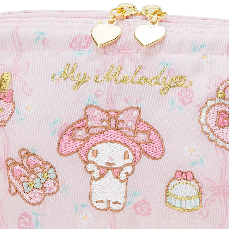Мультяшная аниме-фигурка My Melody Little Twinstars косметичка Милая вышитая Портативная