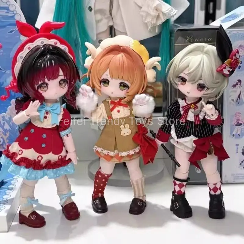 Фото В наличии: Серия BJD-кукол Come4free Bonnie Rabbit Dream Box, 6-точечные подвижные куклы, аксессуары, настольное украшение, подарок №5