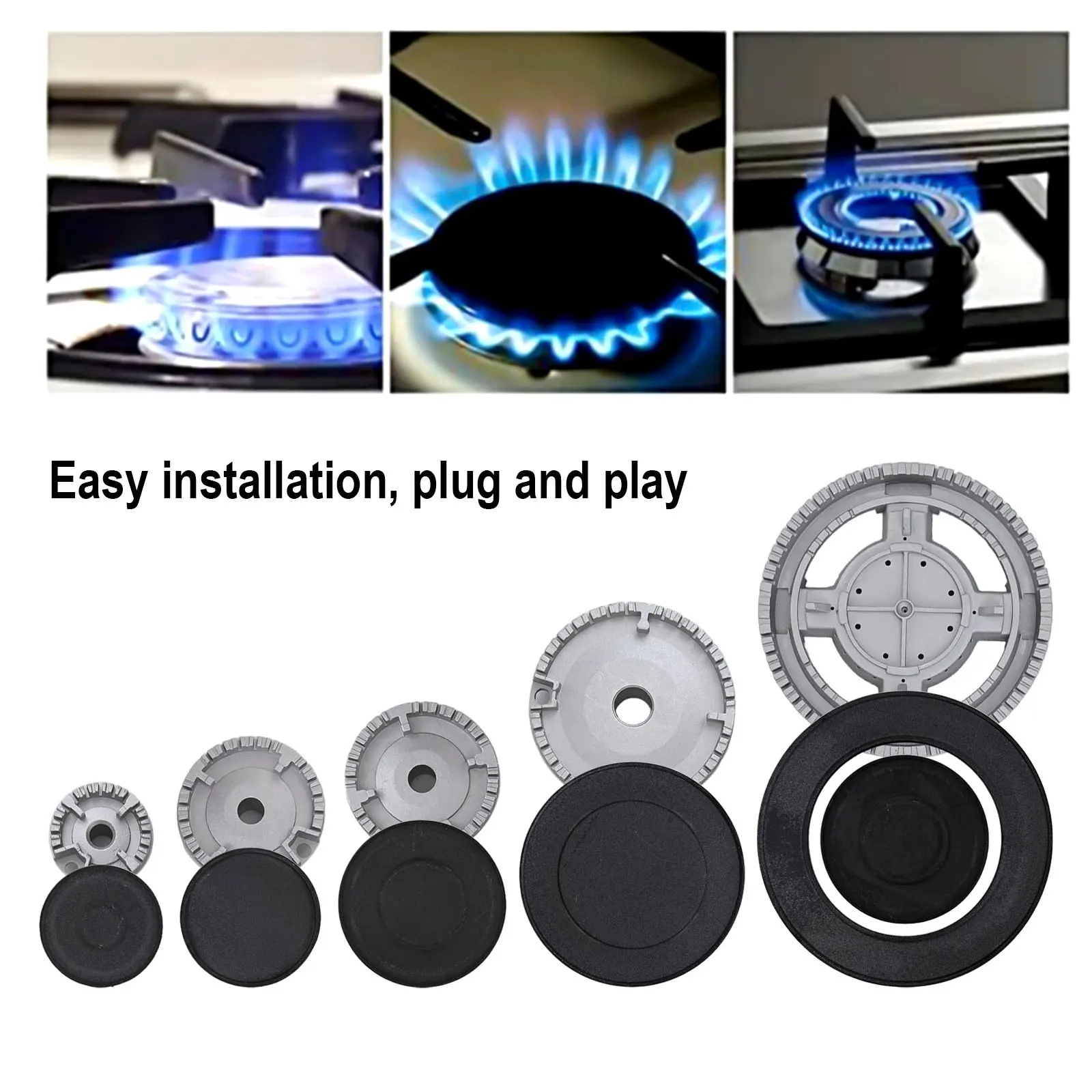 Газовая вытяжка Крышка пламени Унимание детализации Комплексное обновление