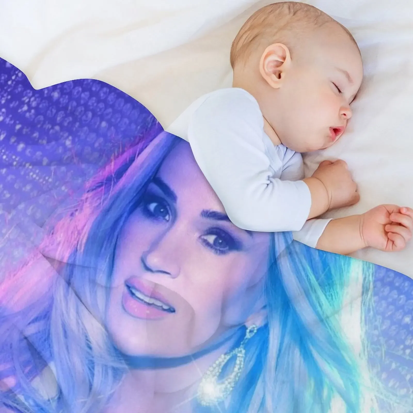 Джинсовое и искусственное одеяло carrie tour 2022 masmay персонализированные подарочные