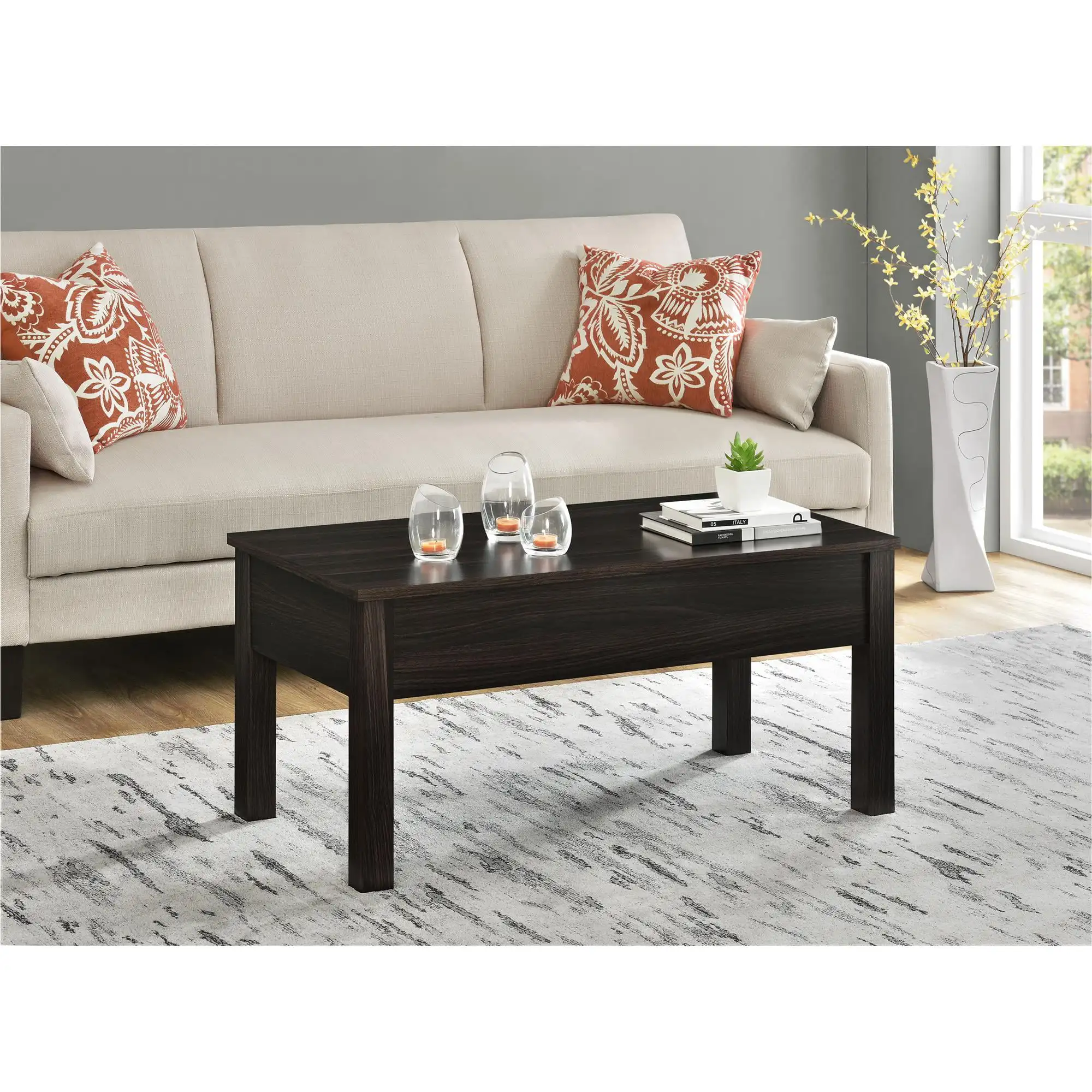 

Lift Top Coffee Table, Espresso