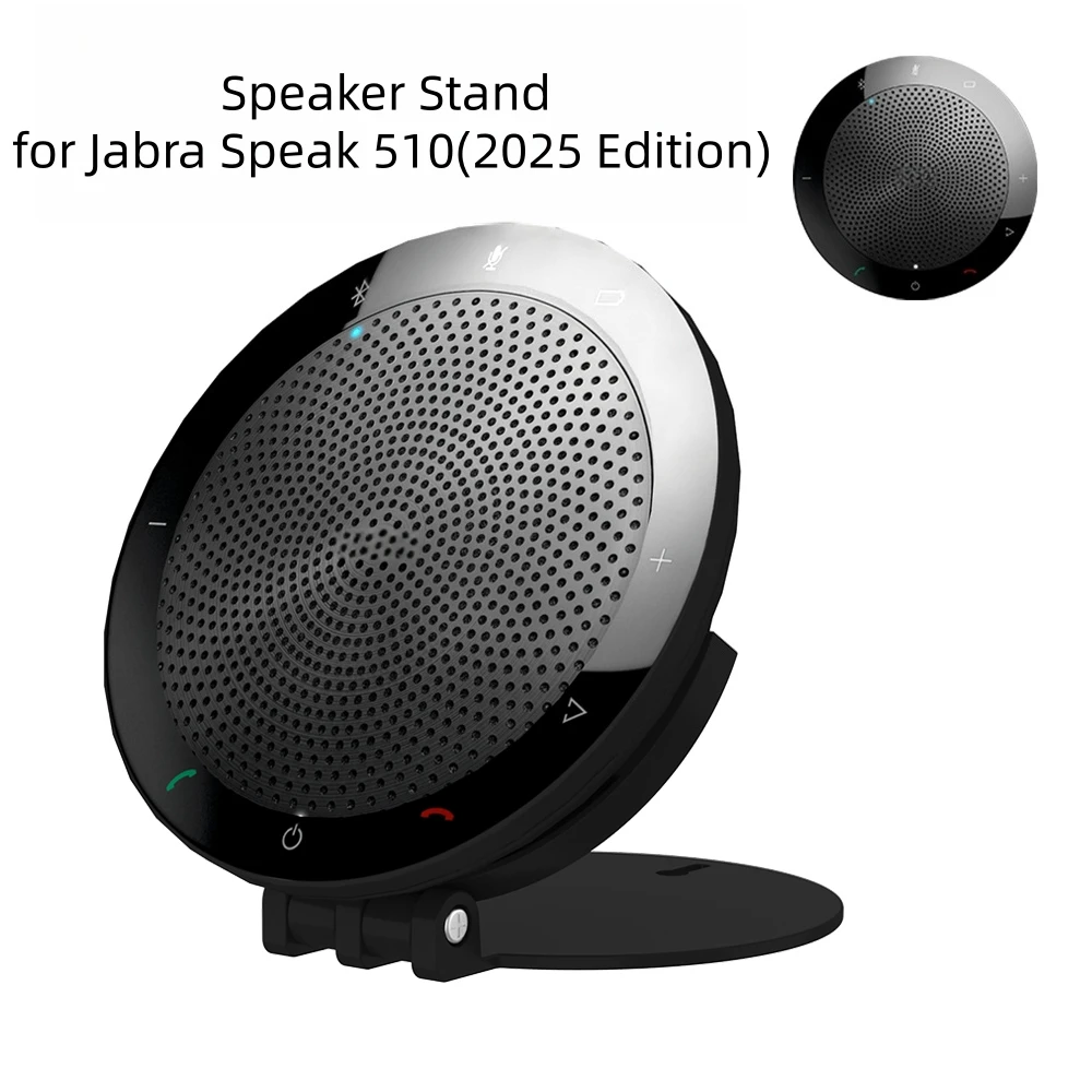 Фото Складная настольная подставка для Jabra Speak 510 2025 Edition, портативный регулируемый держатель для динамика, компактная конференц-база №1