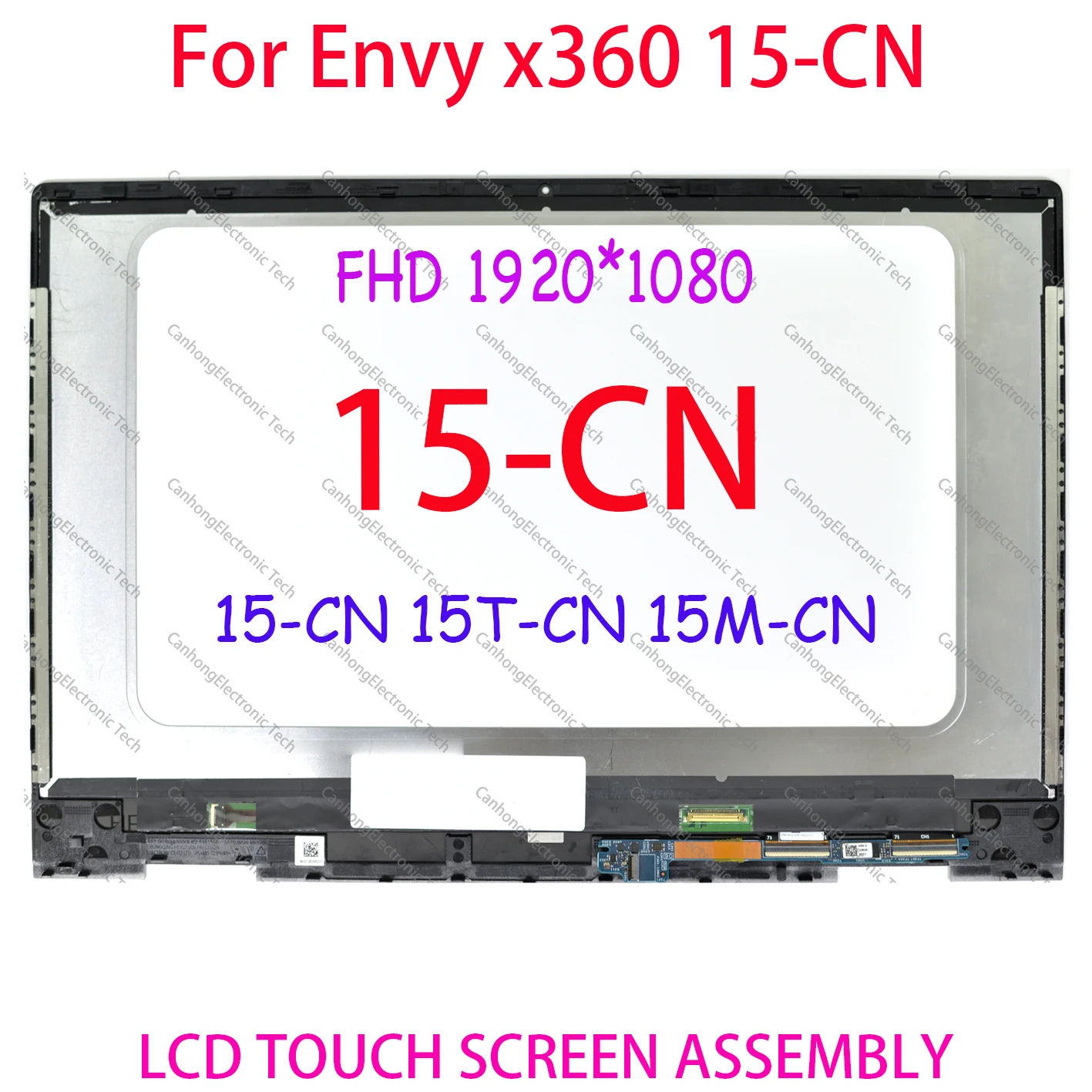 Оригинальный экран 15 6 дюйма для HP ENVY X360 CN Screen 15-cn0002TX 15M-CN в сборе Фотографическая