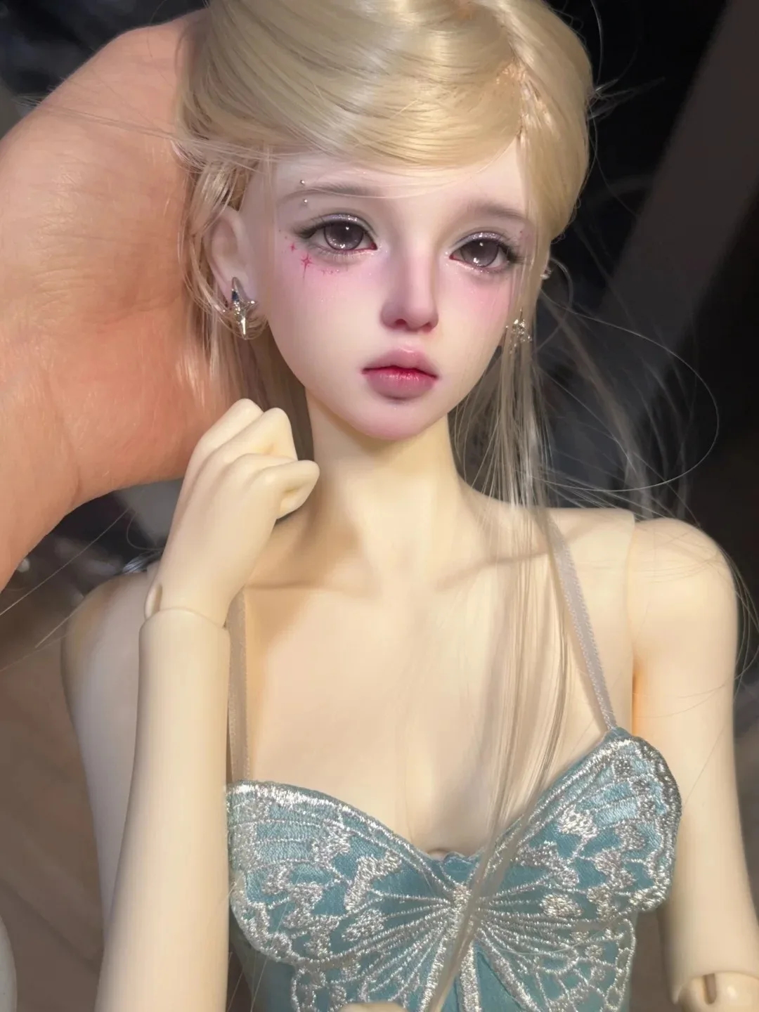 Фото Новая кукла BJD 1/3 Стелла, мужская и женская кукла с открытыми глазами, игрушка из смолы в стиле фараона, подарок на день рождения, бесплатная доставка только головы. №1