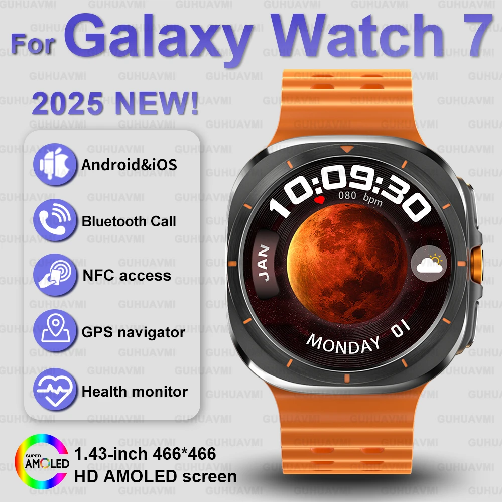 GUHUAVMI Galaxy Watch 7 Ultra умные часы мужские