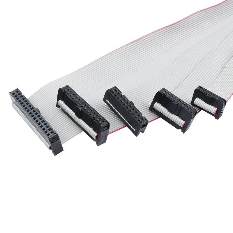 2 шт. 0 мм Шаг FC 6/8/10/14/16/18/20/24/26/30/34-60 контактный серый плоский кабель для передачи