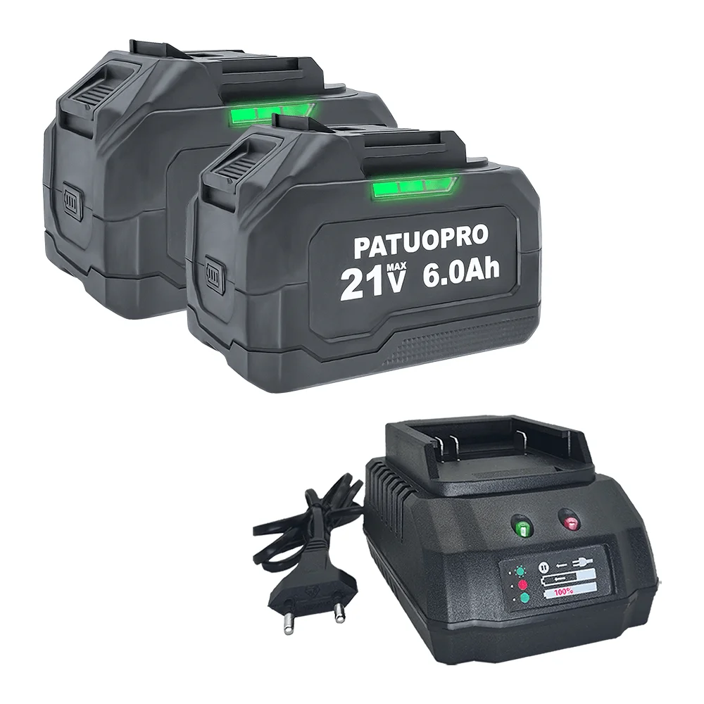 

PATUOPRO Литий-ионная аккумуляторная батарея 18-21В для Makita