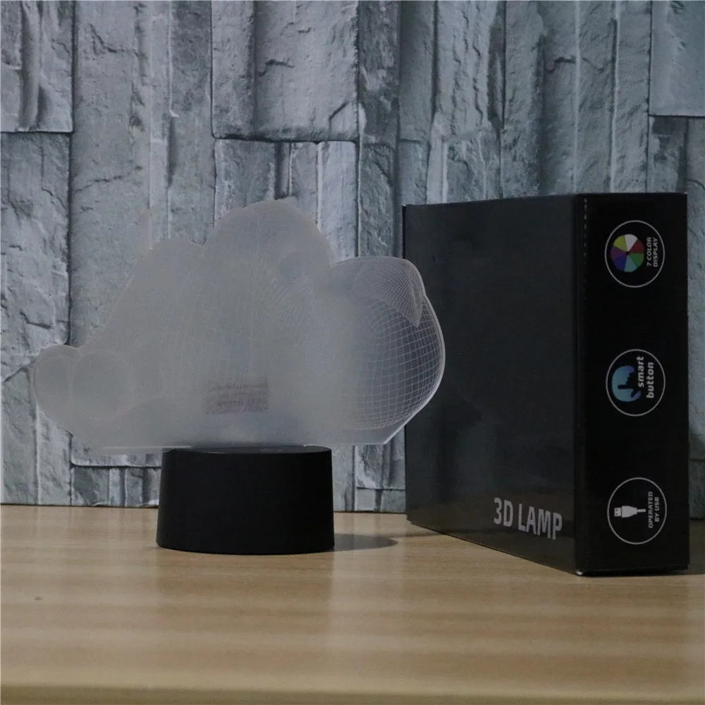 Настольная лампа Duck Horseface воздушный шар с птерозавром собака 3d ночник детская