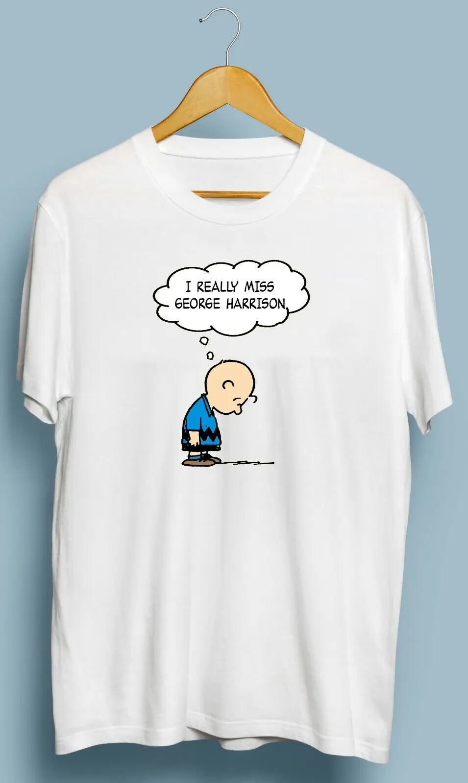 Футболка NoEnName_Null Я действительно мисс Джордж Харрисон Хлопок