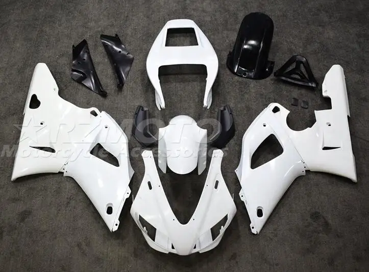 

4Gifts New ABS Motorcycle Full Fairings Kit Fit For YAMAHA YZF- R1 1998 1999 98 99 Bodywork Set White