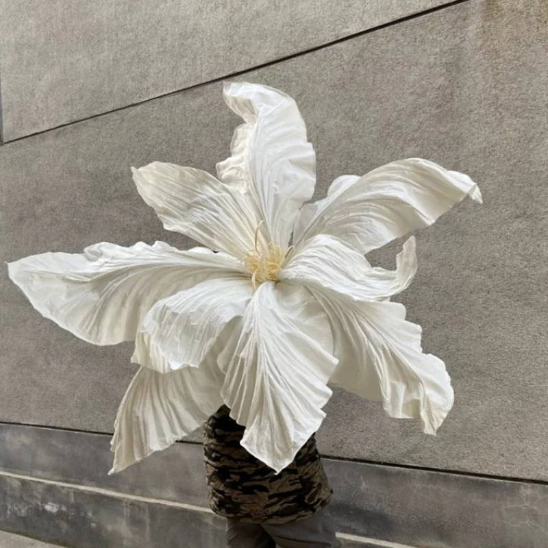 Бумага для искусства большой декор фон дисплея гигантский бумажный цветок