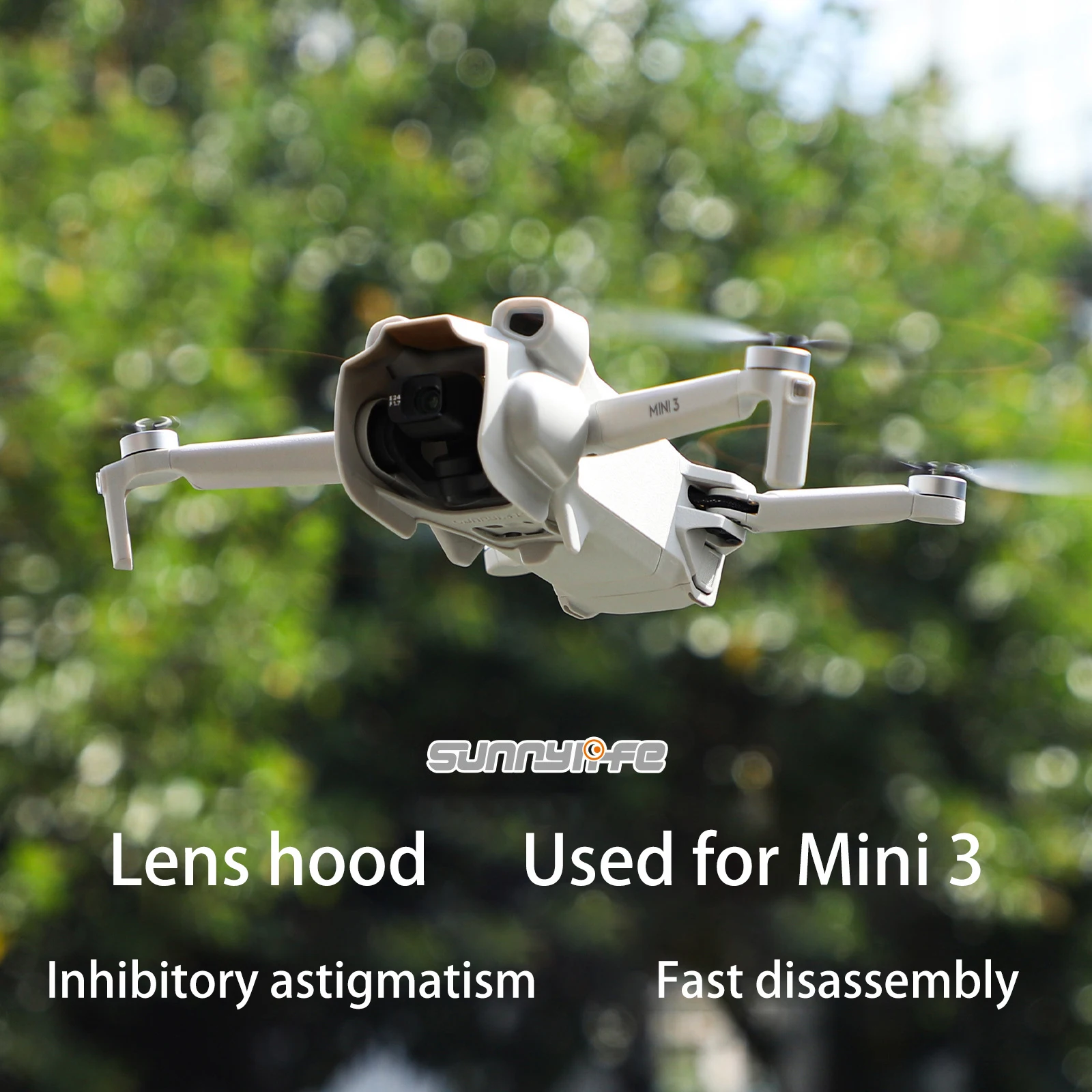 

for DJI MINI 3 Lengs Smooth Fllastic Covering Global Power Protective Shading Cover