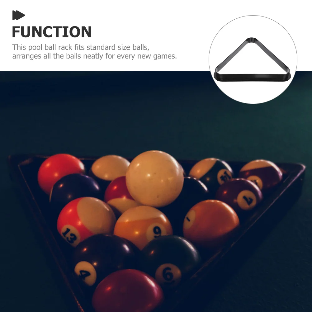 Держатель для бильярдных шаров Треугольная стойка выставки товаров в бассейне