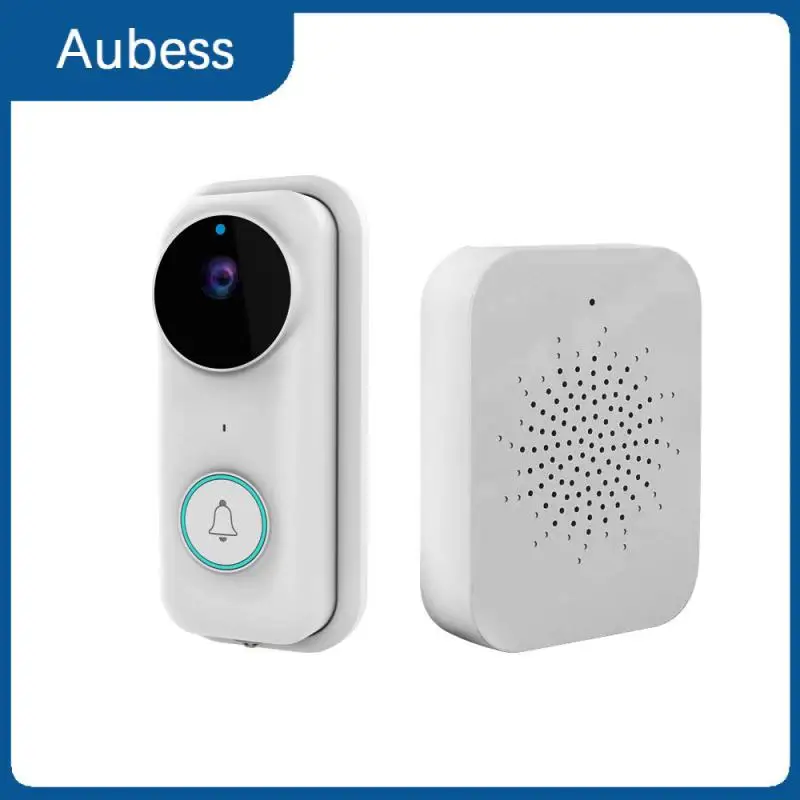 

Infrared Night Vision Security Doorbell Video Camera Remote Monitoring Doorbell Tuya 5v 2a Wifi Visual Doorbell New Low Power