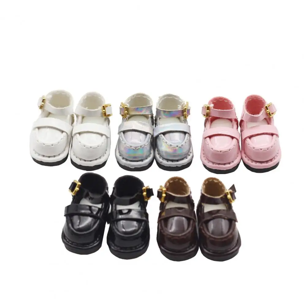 

1 Pair Cute Miniature Shoes BJD Doll Boots Clothing Accessories Pretend Toy Doll Shoes Stylish Kids Pretend Game