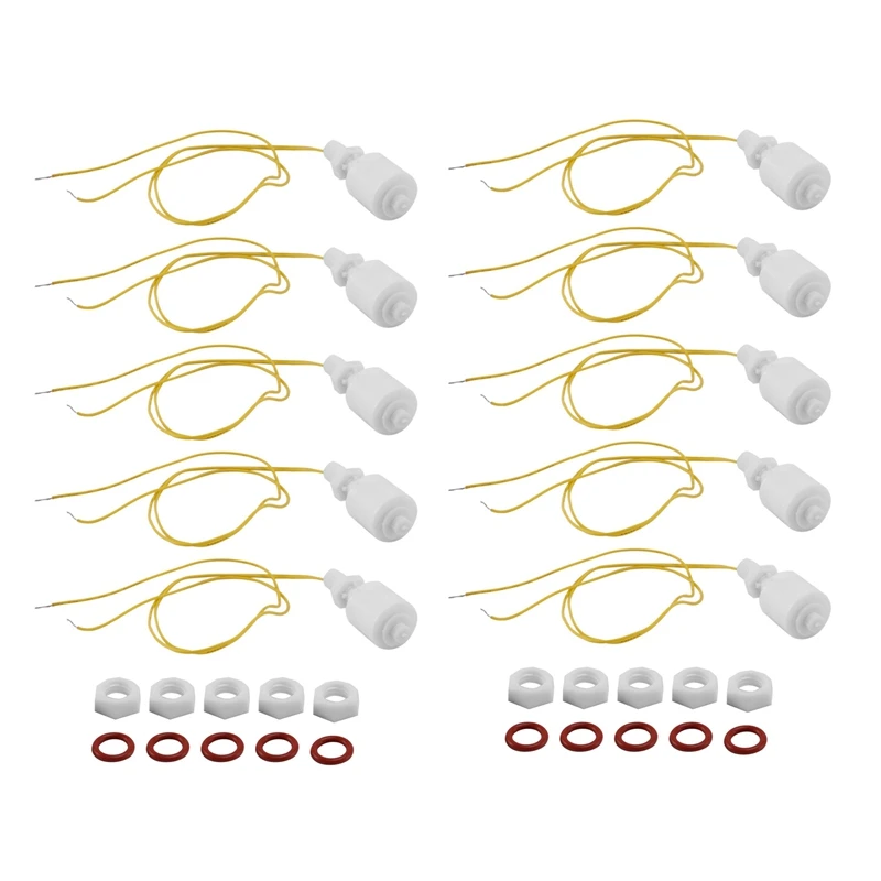 

10 Pieces ZP4510 Liquid Water Level Sensor Vertical Float Switches