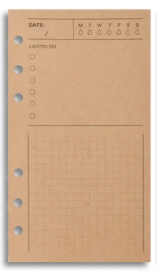 

Новый блокнот формата А6 с вкладышами, сменный блокнот, спиральная переплет, внутренняя страница, сетка, пустая линия, дневник, планировщик повестки дня, школьные канцелярские принадлежности