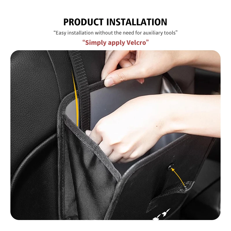 Автомобильный мусорный бак карман для хранения складной подвесной мешок мусора