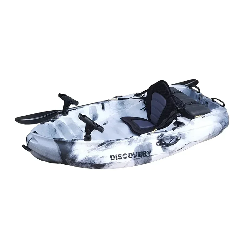 Пластиковый небольшой рыболовный каяк для одного человека