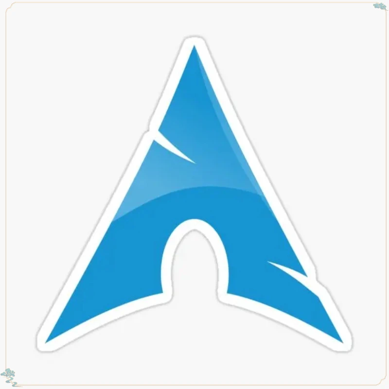 

Наклейки Arch Linux для настенного искусства, мультяшные наклейки для ноутбука, фон, детский декор, аниме, окно, милый принт, бутылки с водой, 15 см, ПВХ