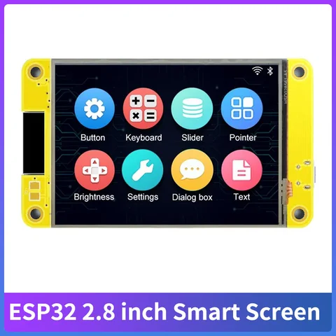 Экран 2,8 дюйма ESP32 для Arduino LVGL, макетная плата с Wi-Fi и Bluetooth, разрешение экрана 240*320