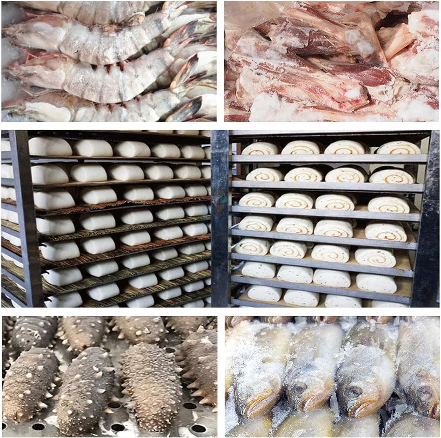 Быстрая морозильная камера Mvckyi промышленный замороженный мороженое из