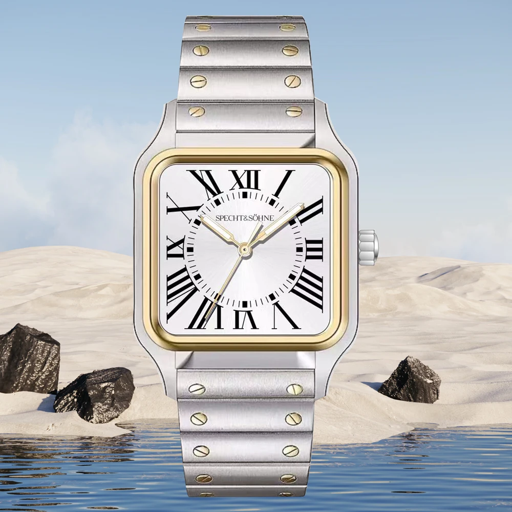 Новые модные мужские кварцевые часы от бренда speзаписи и склада розовое золото