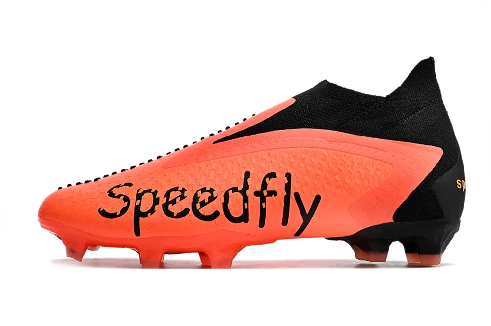 

Soccer shoes FG mens cleats leather football boots scarpe da calcio Field Training