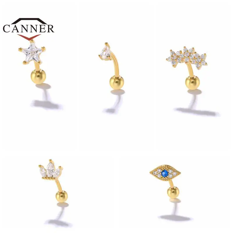 

Женские серьги-гвоздики из серебра 925 пробы с фианитами