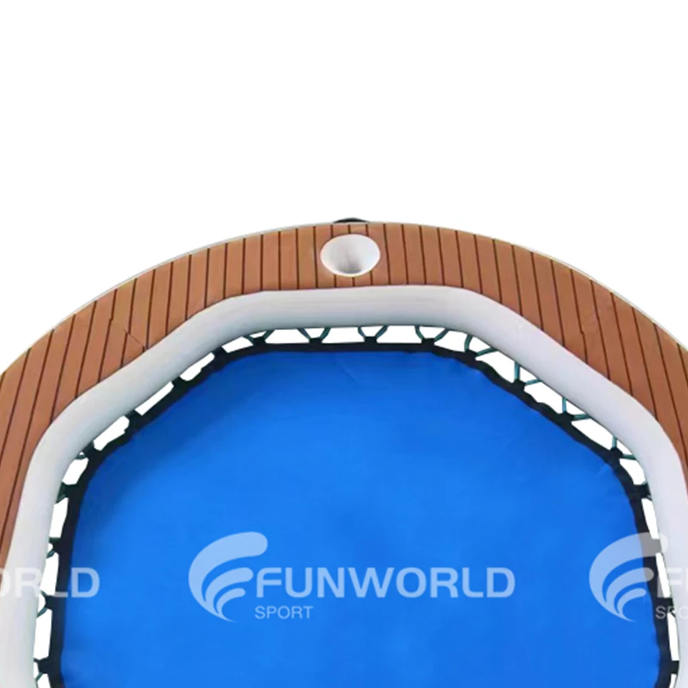 8-футовая подвесная док-станция EVA с подстаканником водный гамак плавающий плот