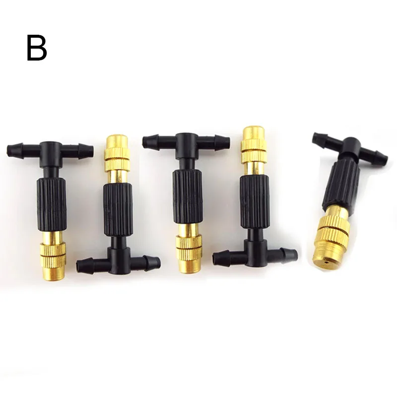 

Садовые растения, спринклерный ирригационный полив, 6 мм, запотевание, охлаждение, латунная насадка-спрей, 4/7 мм, зубчатый тройник, разъем для водяного шланга, домашний газон