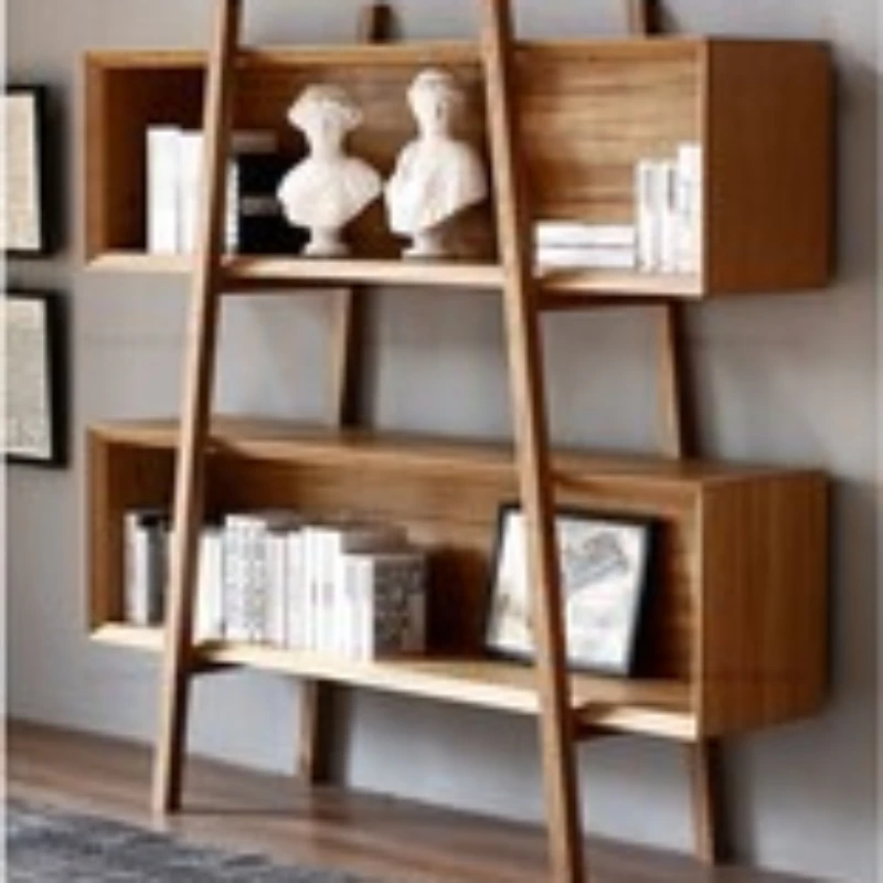 Органайзер стеллаж для хранения книжный шкаф кубик необычная мебель деревянная