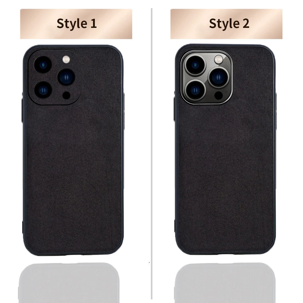 for iphone 14 pro max phone case 14plus 12 13 11 pro max 8plus XS Max Leather Luxury suede phone case for iPhone 13 Pro Max case enlarge