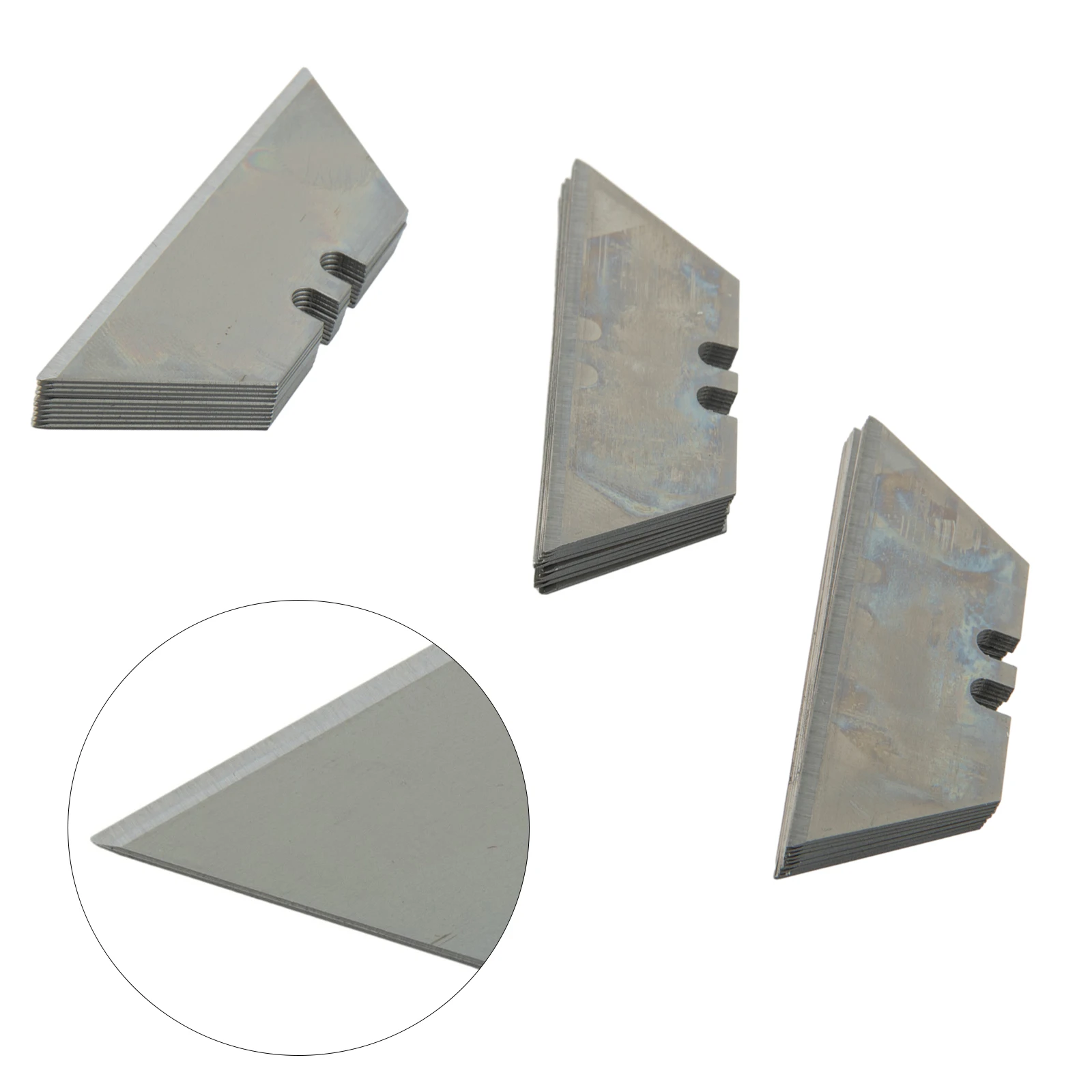 Лезвие Трапециевидное лезвие Ручная резка Фанера Украшение дома Серебро 0 6 мм