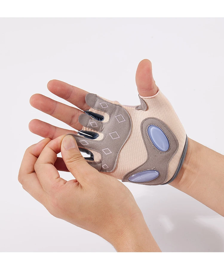 

Спортивные Защитные Перчатки для фитнеса из жидкого силикона с открытыми пальцами