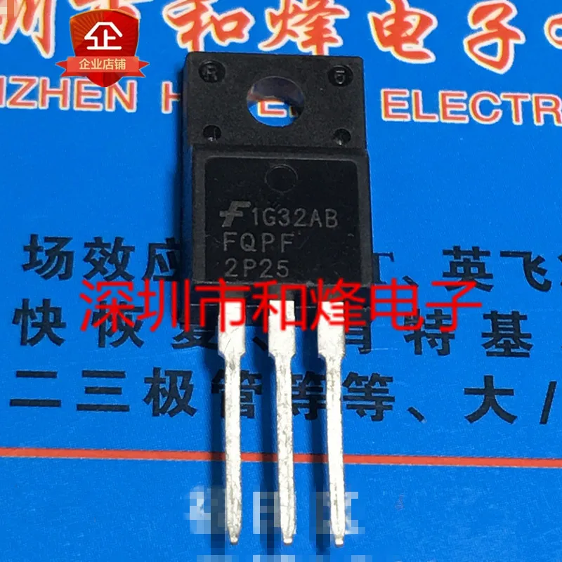 

5PCS-10PCS FQPF2P25 TO-220F -1.8A -250V New And Original On Stock