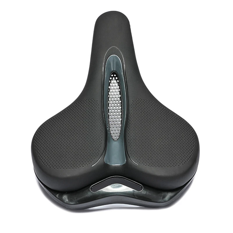 Oversized Bike Seat For Men Women Comfort Bicycle Replacement With Wide Cushion Accessories