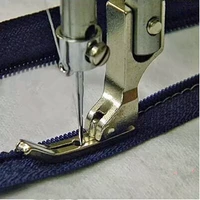 industrial sewing machine presser foot flatcar 0 3 presser zipper foot p363 toothpick thin steel presser foot aa7182 2