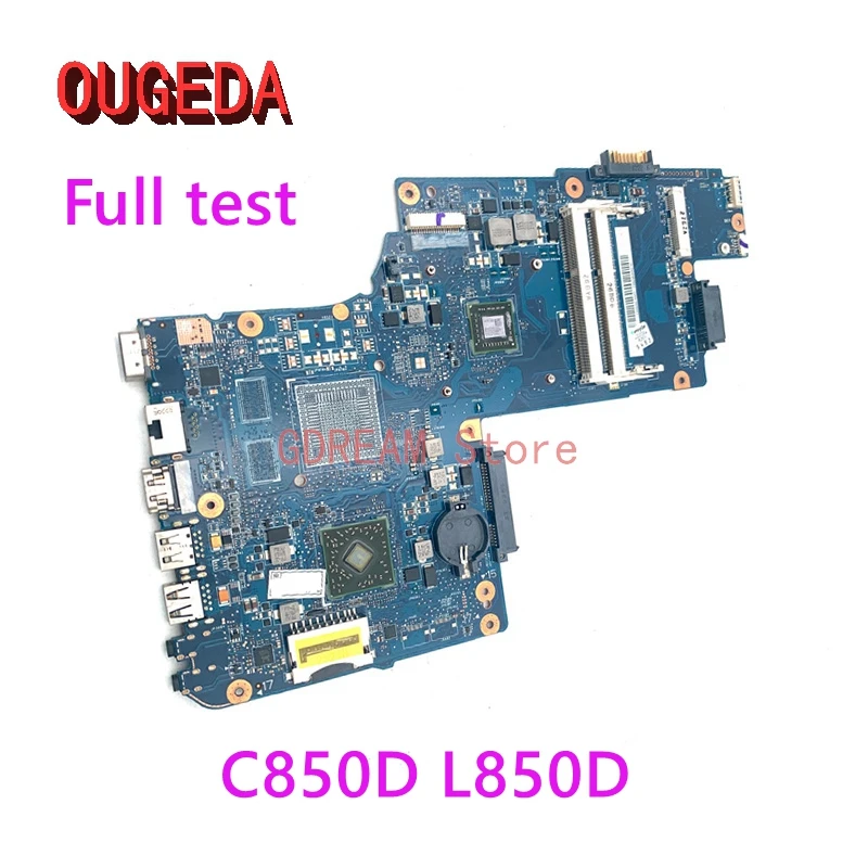 Материнская плата OUGEDA H000051810 H000042200 H000052450 для ноутбука Toshiba Satellite C850D L850D REV 2 1 E1200 DDR3