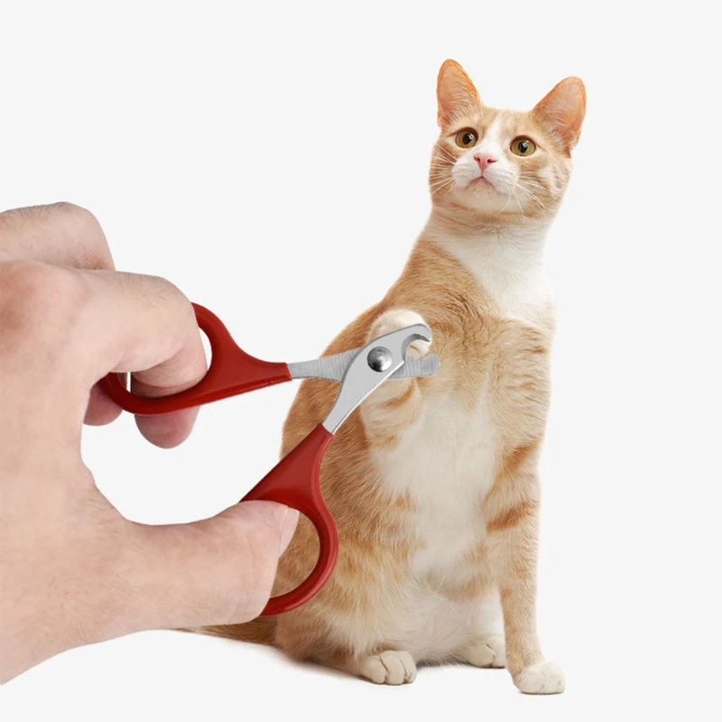 

Pet Nail Clippers Cat Toe Claw Scissors Trimmer Pet Grooming Products Professional Cat Nail Cleaning Tool For Small Puppy Dogs