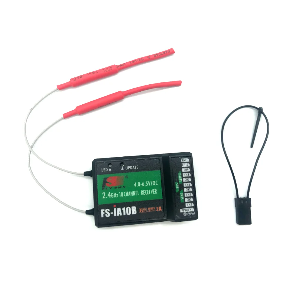 Flysky 2 4G 10CH FS-iA10B 10 каналов приемник FS IA10B для передатчика FS-I10 FPV Радиоуправляемый