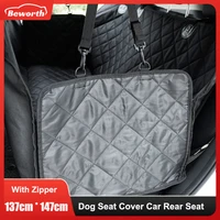 dog car seat cover waterproof pet travel carrier hammock rear back protector mat safety carrier for dogs auto seat protector