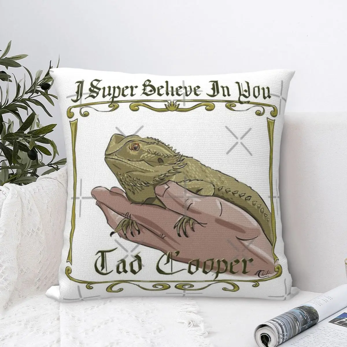 Наволочка I Super Believe In You Tad Cooper наволочка большого размера аксессуары для