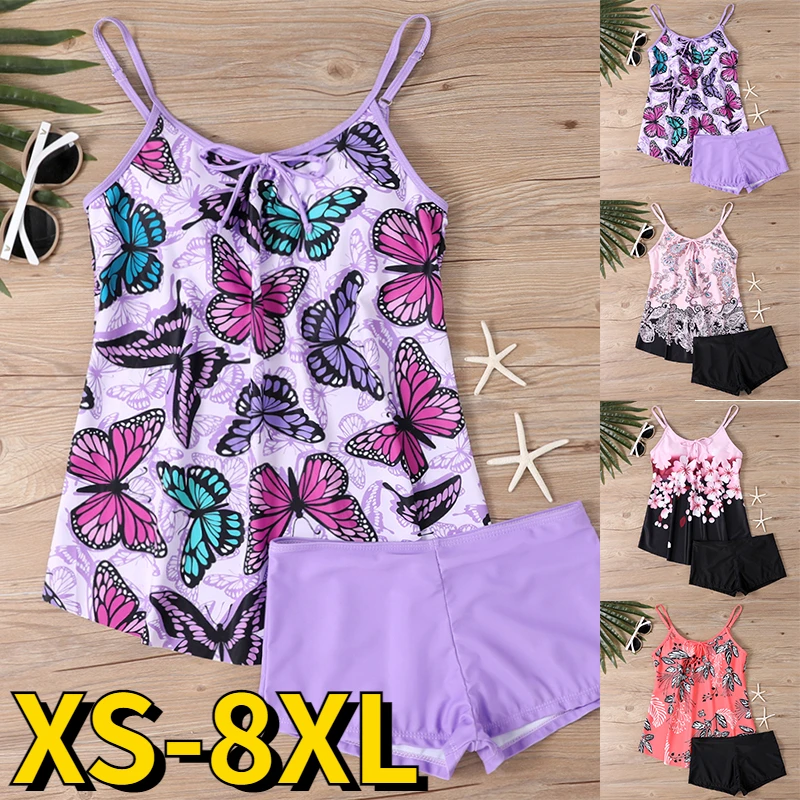 

Women Vintage Bikini 3D Printing Swimwear Bathing Suit Two Pieces Set Summer Monokini High Waist Swimsuit Tankini Beachwear