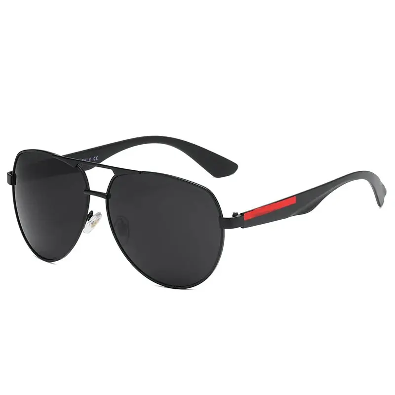 2023 Vintage Pilot Symbole Sunglasses Women Luxury Brand Eyeglasses Women/men Luxury Linea Rossa Flask Sunglasses Glasses 601